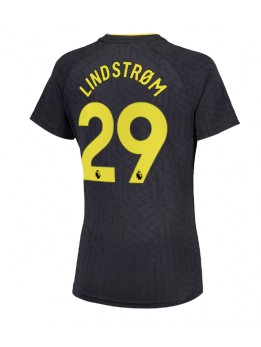 Everton Jesper Lindstrom #29 Auswärtstrikot für Frauen 2024-25 Kurzarm